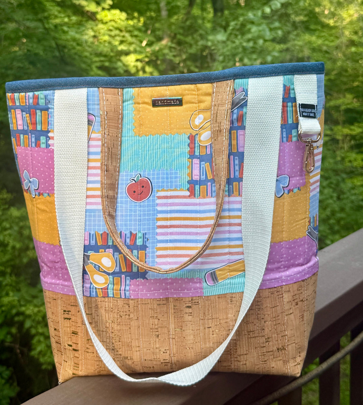Teacher bag large tote
