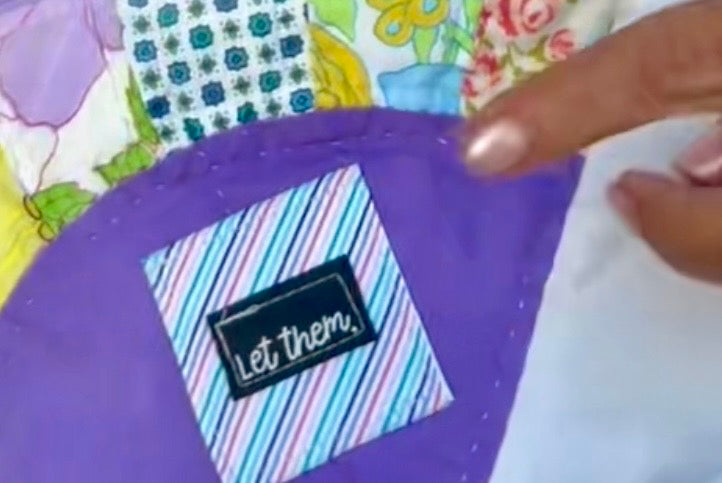 “Ally bag” large sling bag, “Let Them” edition.